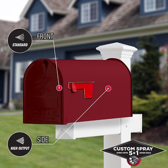 Rust-Oleum Protective Enamel Custom Spray 5-in-1 Gloss Burgundy Spray Paint, 12-Oz