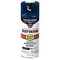 Rust-Oleum Stops Rust Protective Enamel 5-In-1 Gloss Navy Blue Custom Spray, 12-Oz