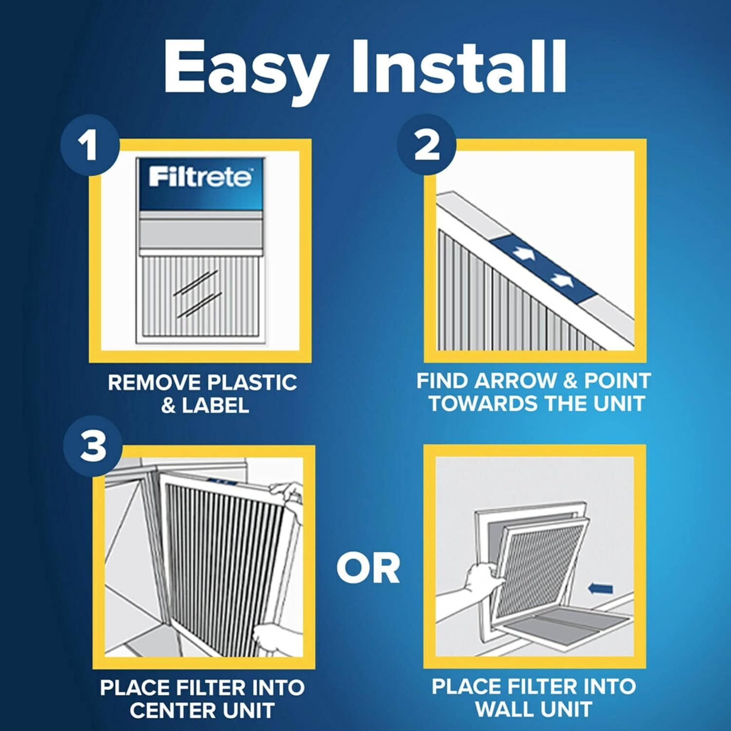 Filtrete MPR 700 MERV 8 Dust, Pollen, & Pet Dander Reduction Air Filter, 16-In x 20-In x 1-In