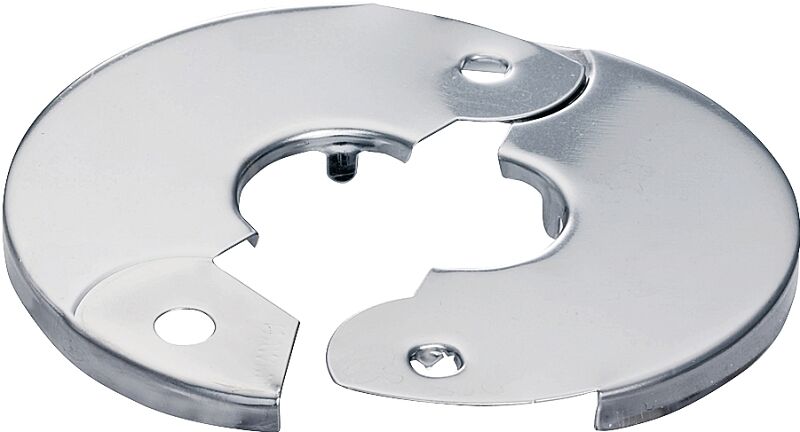 Plumb Pak Chrome Plastic Floor And Ceiling Plate, 3/4-In IPS x 3 1/2-In OD