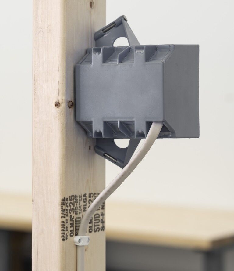 Gardner Bender 2-Gang New Work Switch/Outlet Wall Electrical Box, 32-Cu In