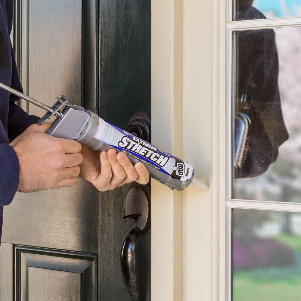 DAP EXTREME STRETCH Acrylic Urethane Premium Elastomeric Black Sealant, 10.1-Oz