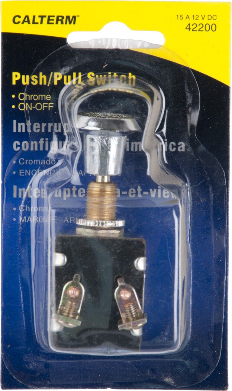 Calterm Push/Pull Switch, 15-A
