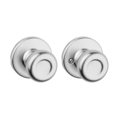 Kwikset Tylo Hall/Closet Satin Chrome Door Knob