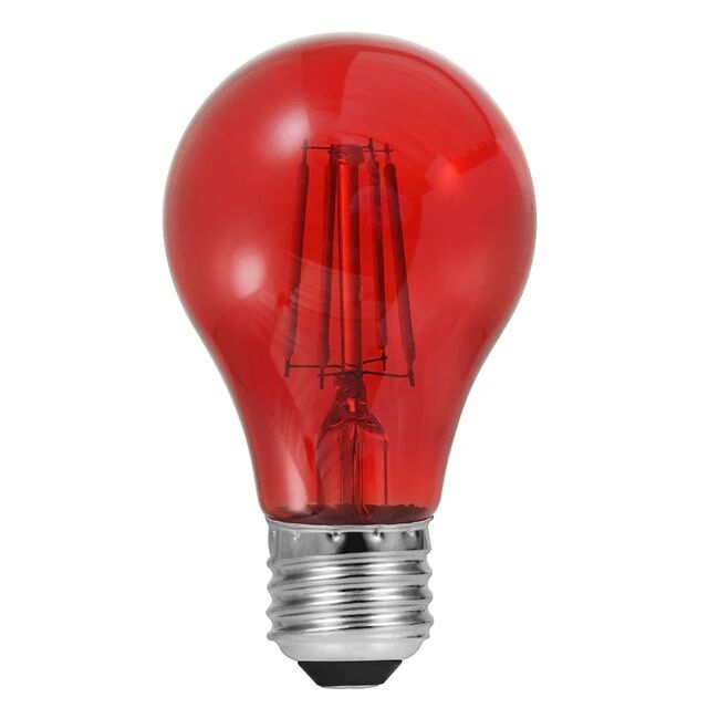 Sylvania A19 4.5 Watt Red Dimmable LED Light Bulb