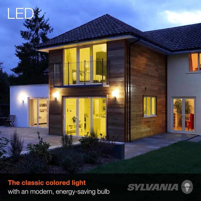 Sylvania A19 4.5 Watt Yellow Dimmable LED Light Bulb