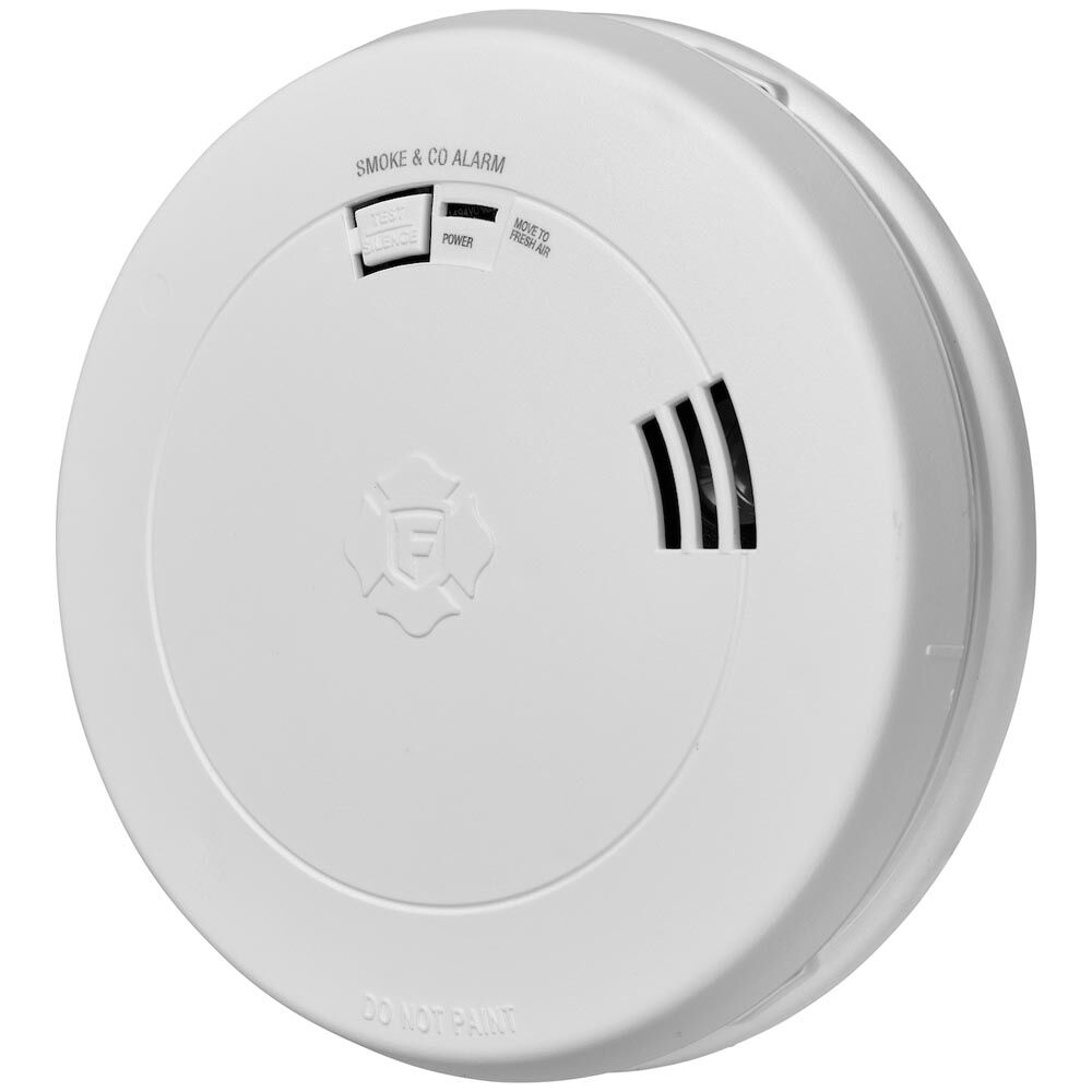 First Alert 10-Year Battery 2-In-1 Smoke & CO Alarm With Voice Alerts