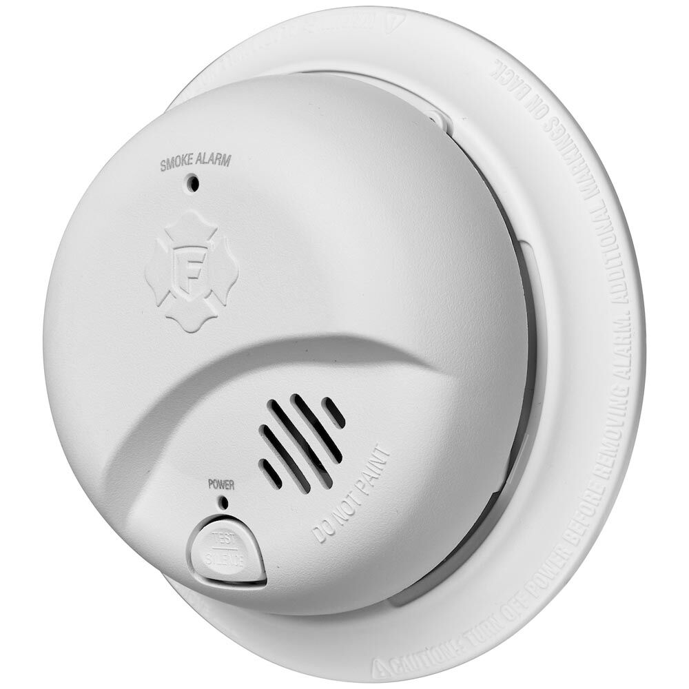 First Alert Interconnect Hardwire Smoke Alarm With 10-Year Battery Backup