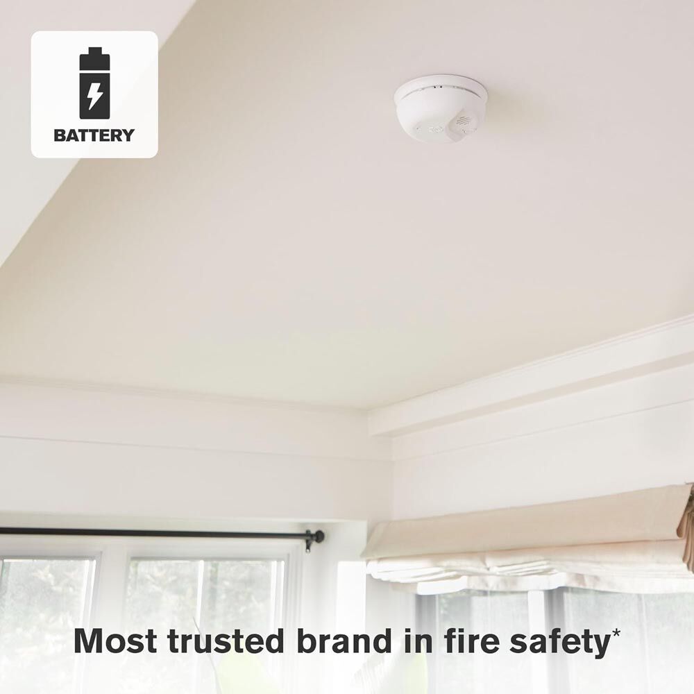 First Alert 10-Year Battery 2-in-1 Combination Smoke & Carbon Monoxide Alarm