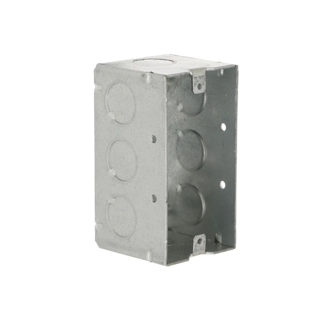Raco Welded Handy Box, Eleven 1/2-In KO's, 4-In x 2-In x 2-1/2-In