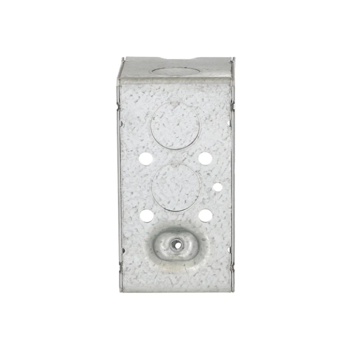 Raco Welded Handy Box, Eleven 1/2-In KO's, 4-In x 2-In x 2-1/2-In