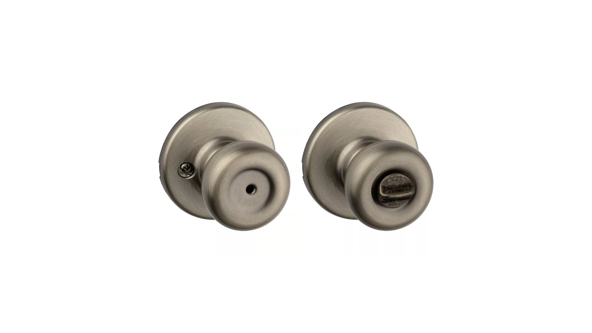 Kwikset Antique Brass Bed And Bath Tylo Door Knob