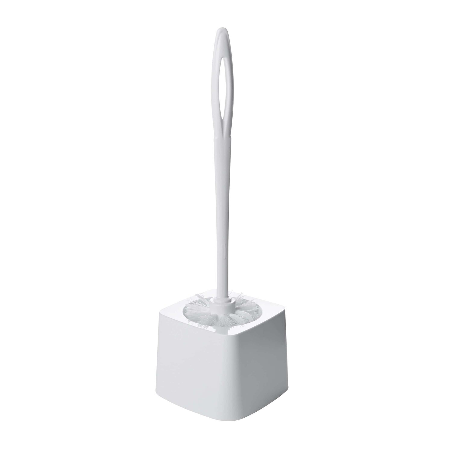 Rubbermaid White Toilet Bowl Brush, 15-In