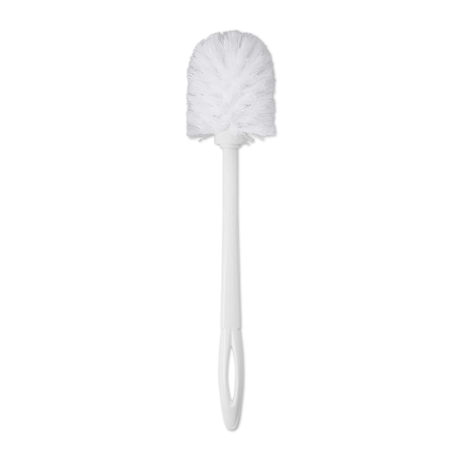 Rubbermaid White Toilet Bowl Brush, 15-In
