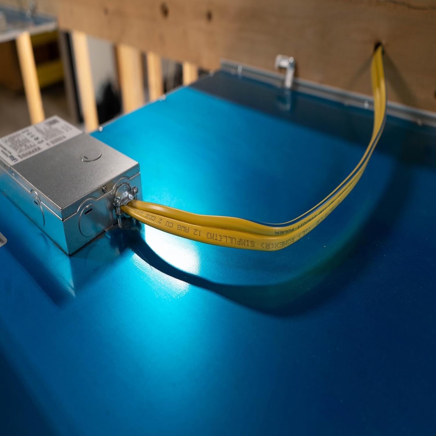 Southwire Romex Brand Yellow SIMpull Copper Type NM-B Cable With Ground, 12-2 CU Solid, 100-Ft