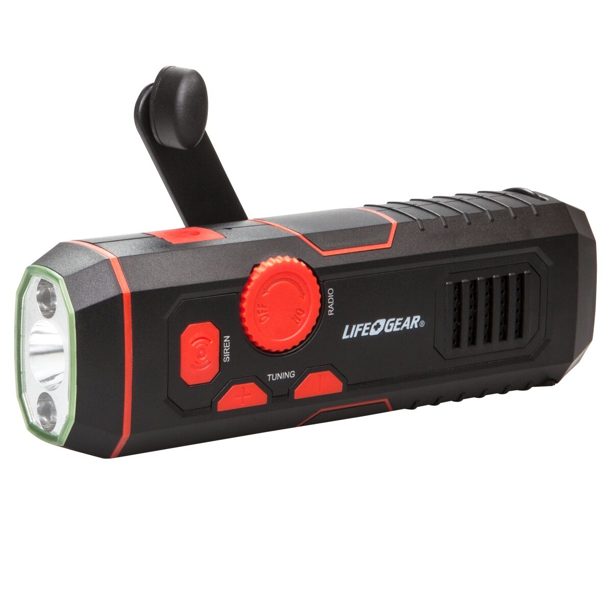 Dorcy Life+Gear 100 Lumen Stormproof Crank Radio Light