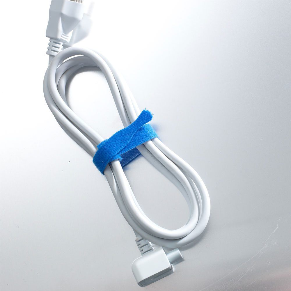 Velcro Brand One-Wrap Duty Ties, 8-In X 1/2-In, 5-Pk