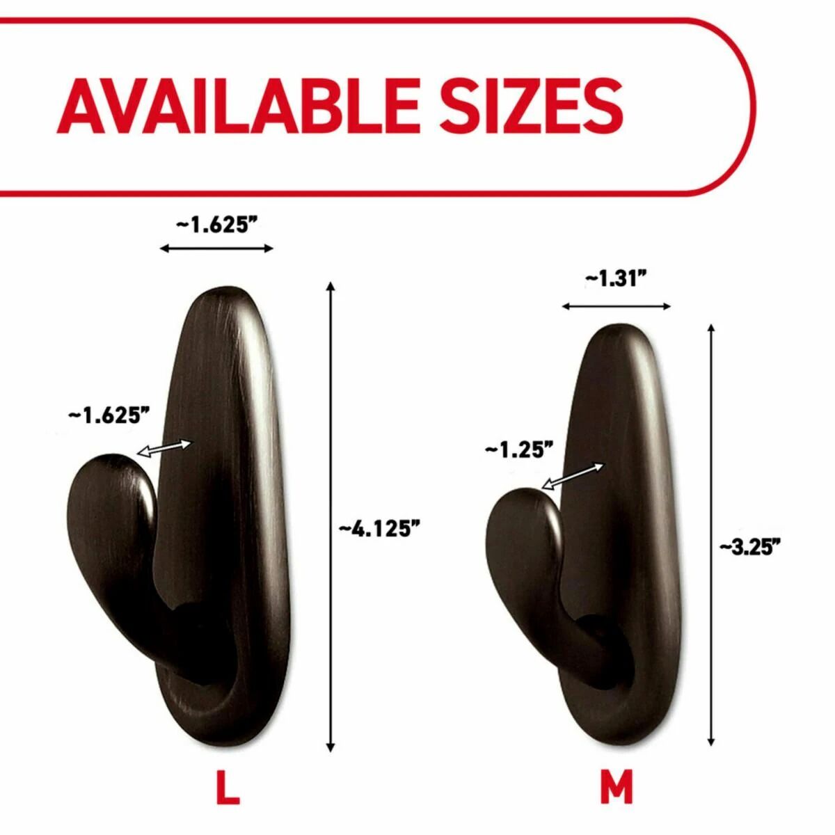 3M Command Forever Classic Large Oil Rubbed Bronze Hook