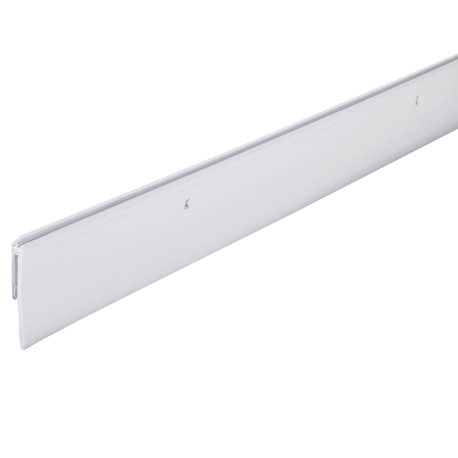 M-D Building Products White Aluminum And Vinyl Heavy-Duty Screw-On Door Sweep, 36-In