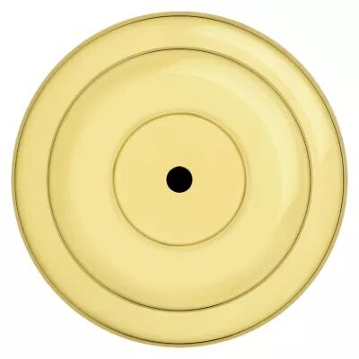 Kwikset Tylo Bed/Bath Polished Brass Door Knob