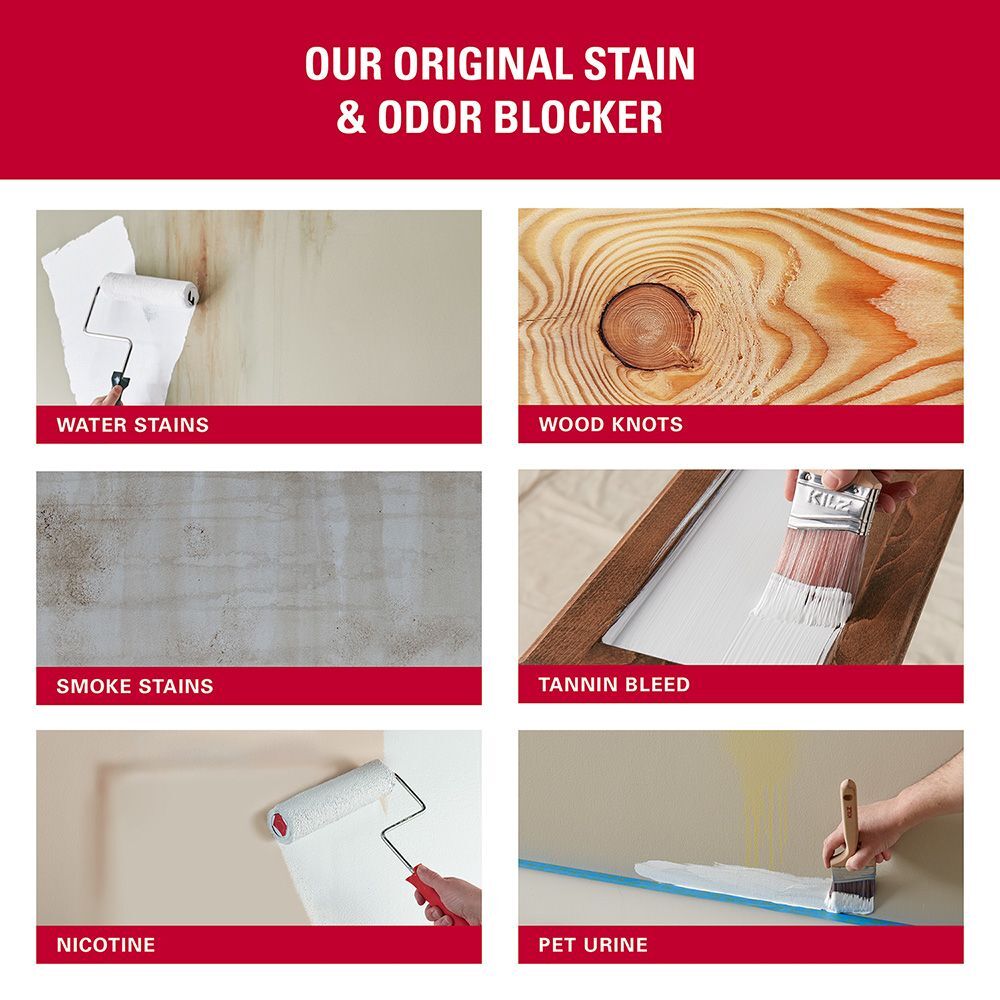 KILZ ORIGINAL Interior Primer, 1-Qt