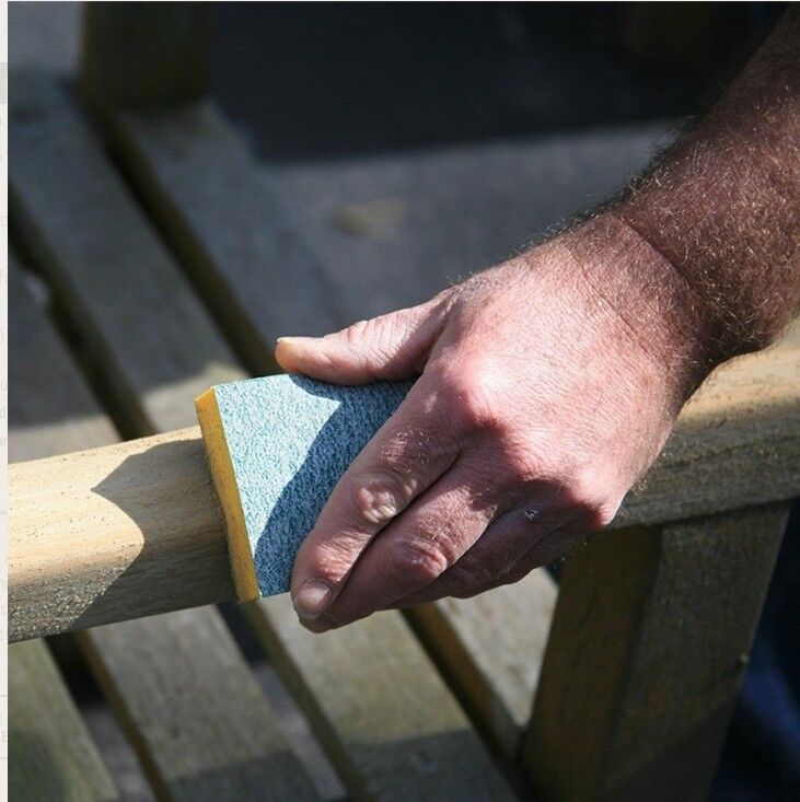 Gator Premium Fine Sanding Sponges, 3-In X 5-In X 1-In