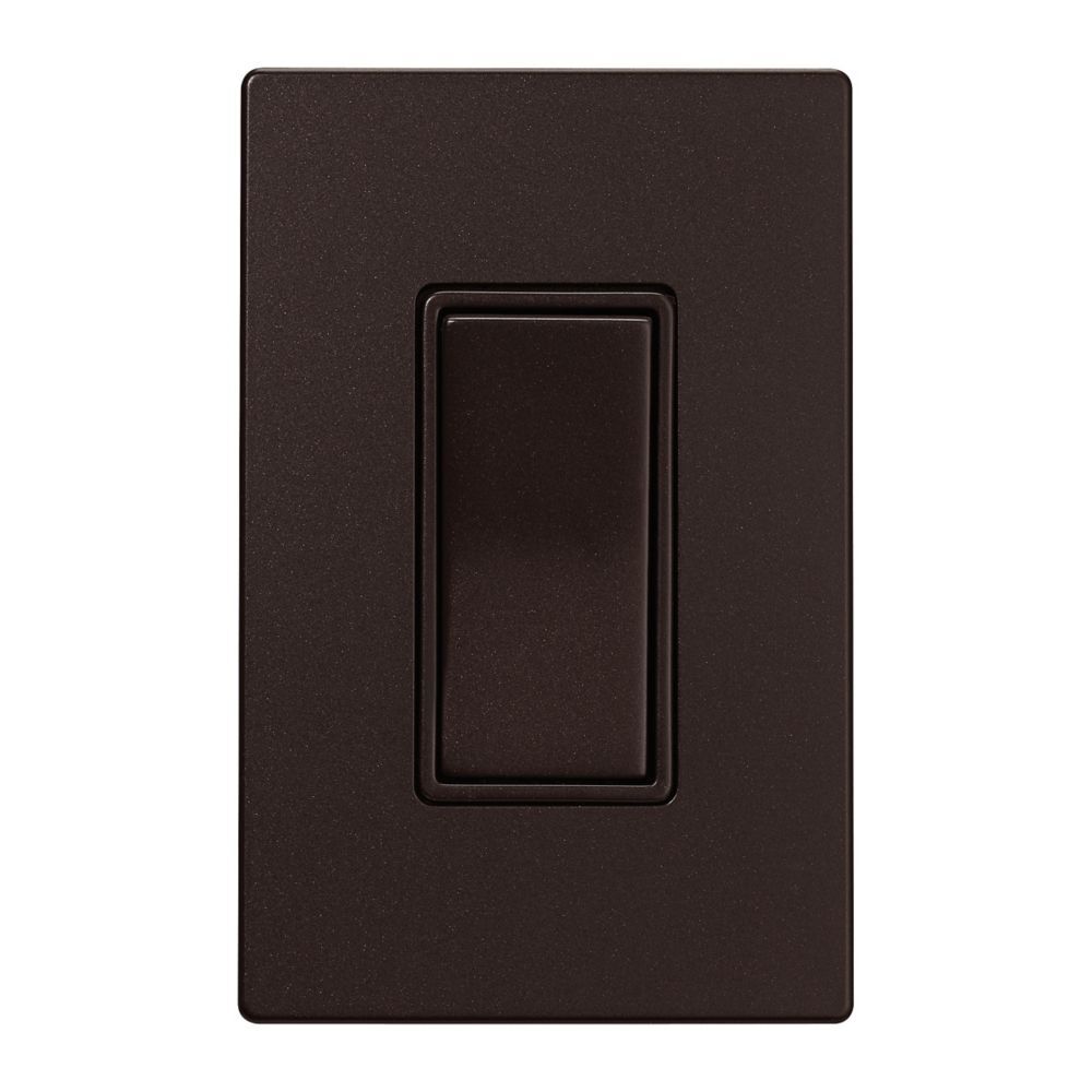 Eaton Brown Commercial Grade Decorator Switch 14-10 Gauge, 15-A, 120-V/277-V