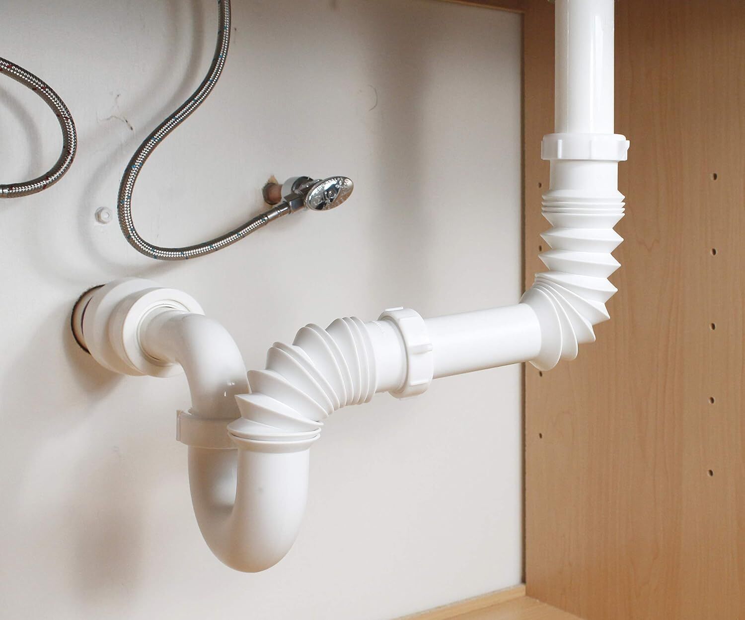 Plumb Pak PP812-55 Flex 'N Fix J Bend, 1 1/2-In