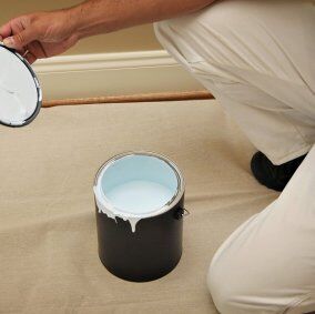 Trimaco SuperTuff Canvas Drop Cloths, 8-Oz, 4-Ft x 12-Ft