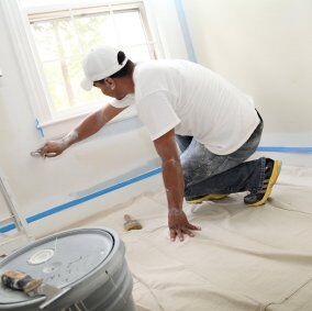 Trimaco SuperTuff Canvas Drop Cloths, 8-Oz, 4-Ft x 12-Ft