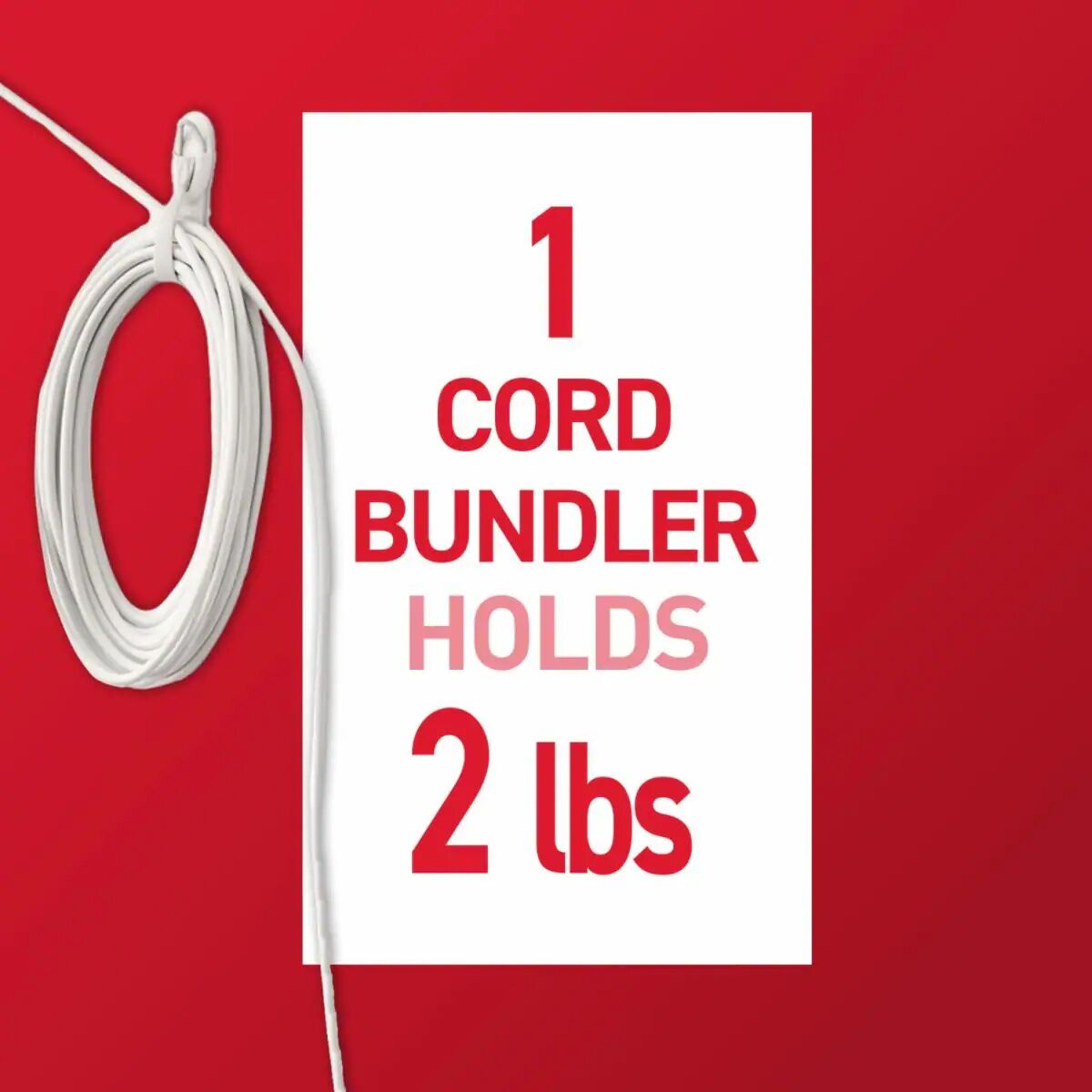 3M Command Cord Bundlers, 2-Pk