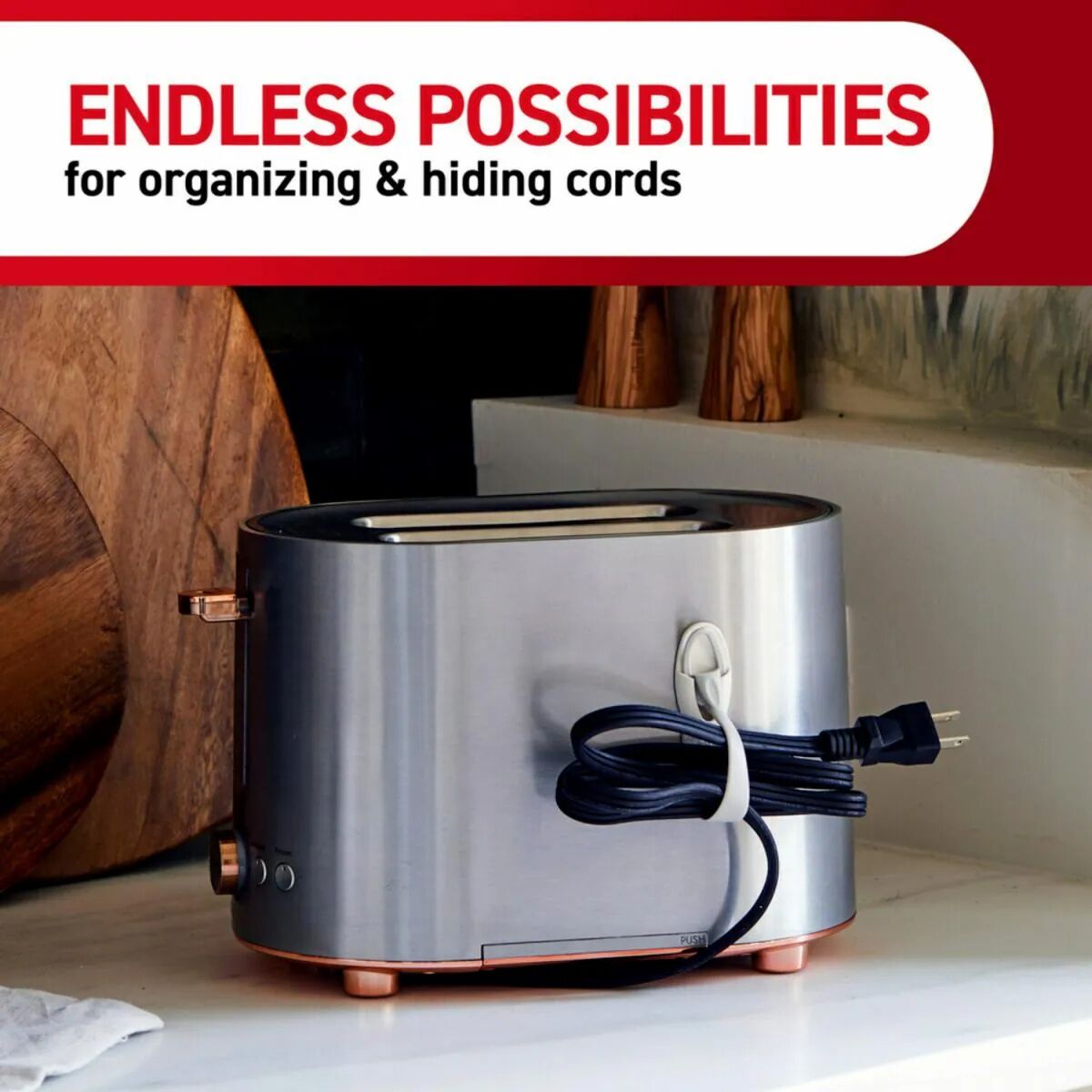 3M Command Cord Bundlers, 2-Pk