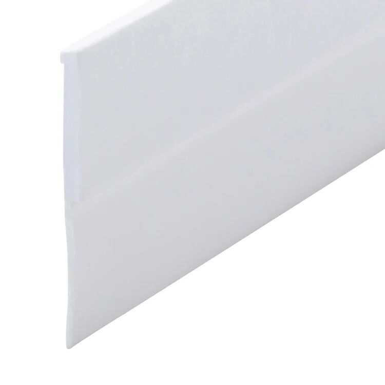 M-D Building Products White Vinyl Economy Self-Adhesive Door Sweep, 1 1/2-In x 36-In