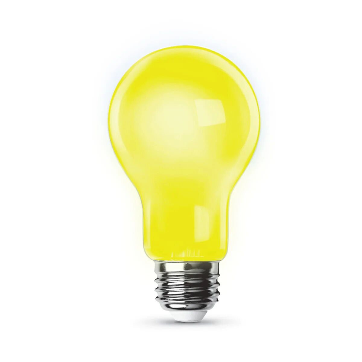 Feit Electric A19 5 Watt Yellow LED Bug Light Bulb