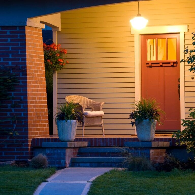 Feit Electric A19 5 Watt Yellow LED Bug Light Bulb