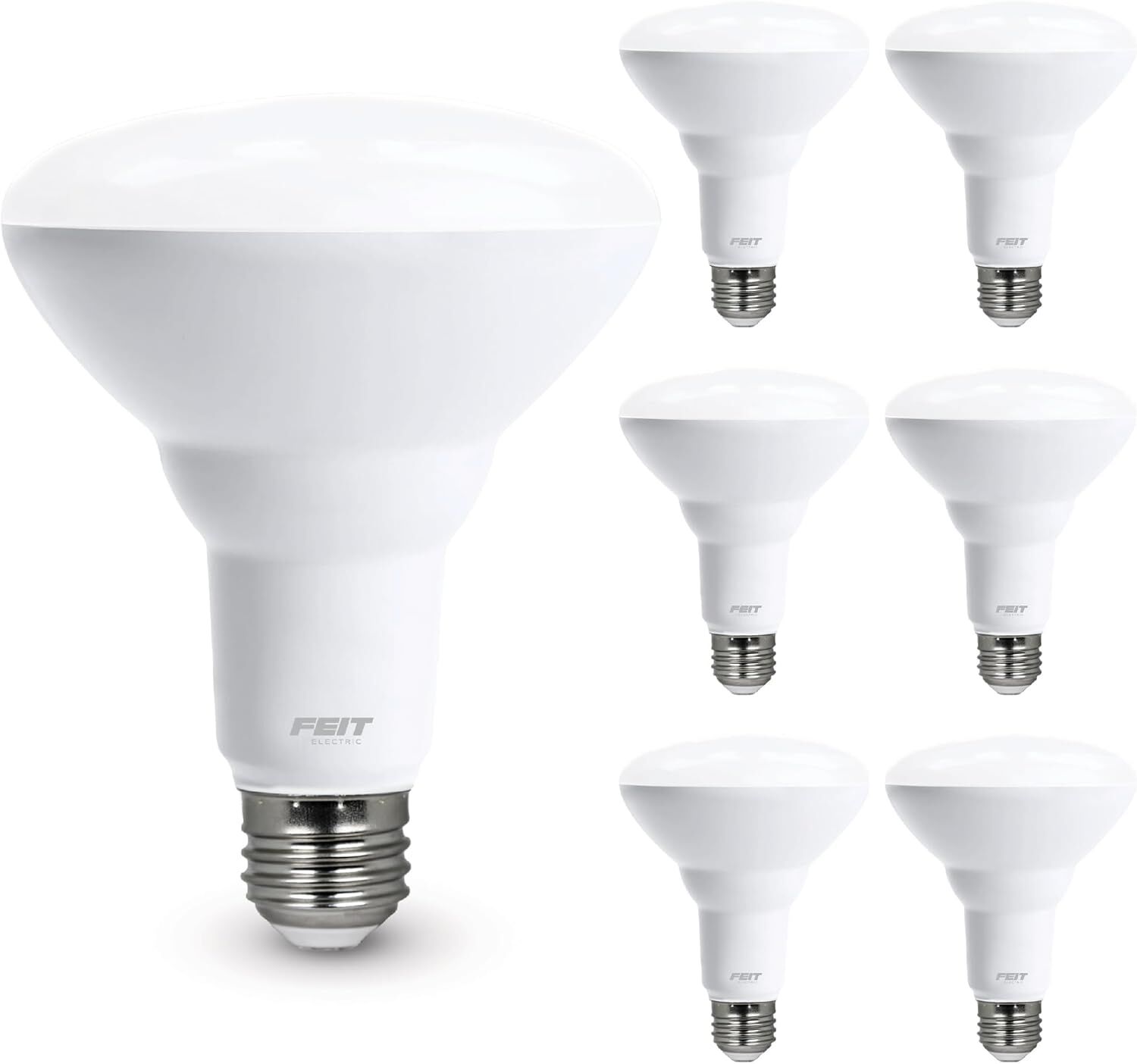 Feit Electric LED BR30 Light Bulbs, 65-W