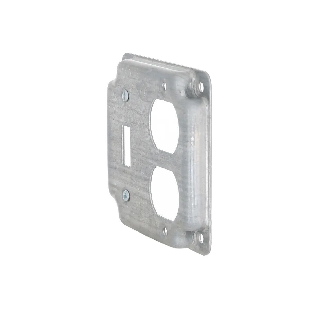 Raco Exposed Work Duplex/Toggle Square Cover, 4-In x 4-In