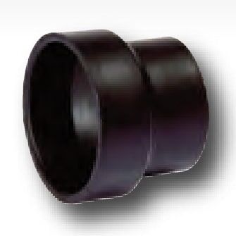 Lincoln Products ABS Reducer/Increaser Hub x Hub Coupling, 4-In x 3-In