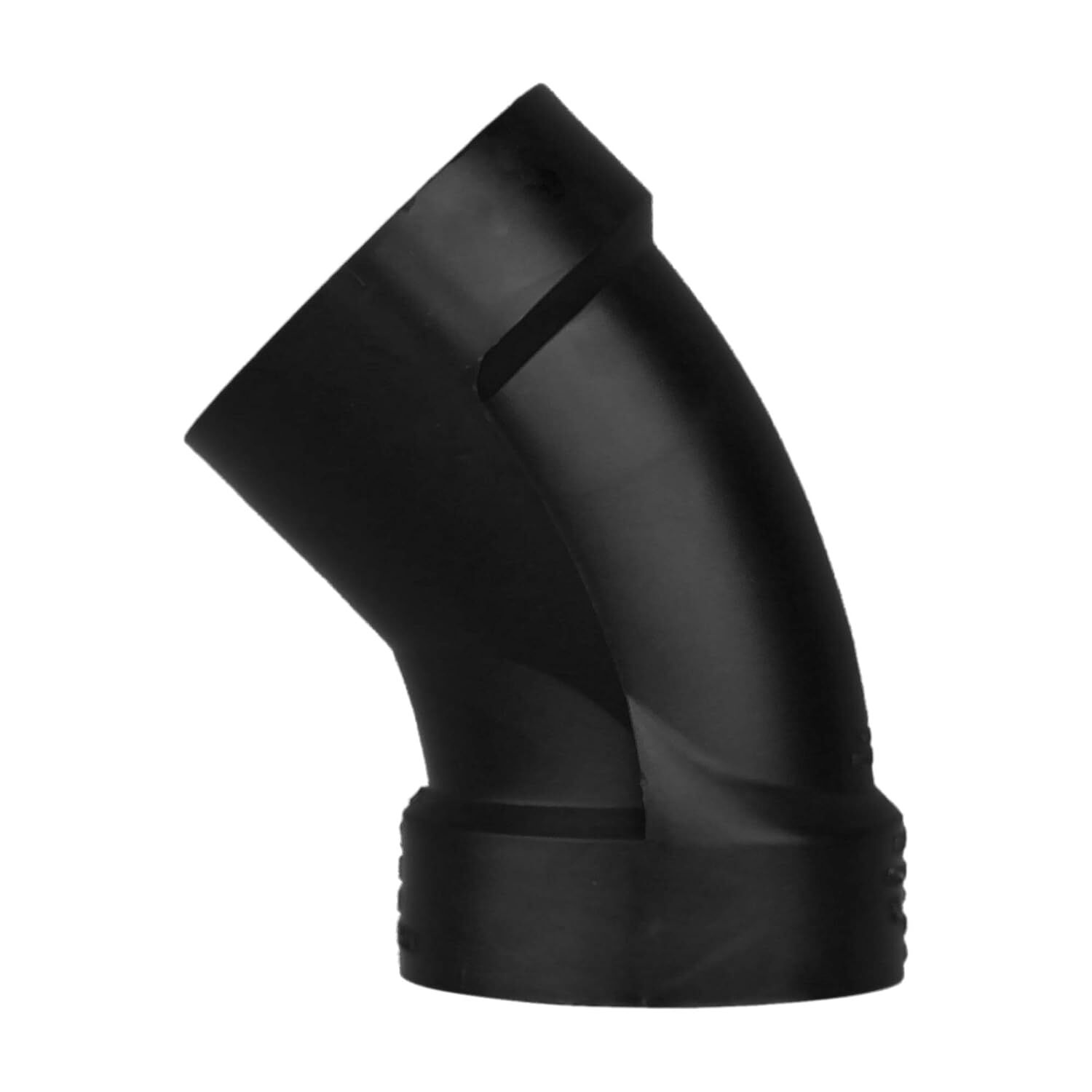 Charlotte Pipe ABS DWV 45° Elbow, 2-In Hub x 2-In Hub