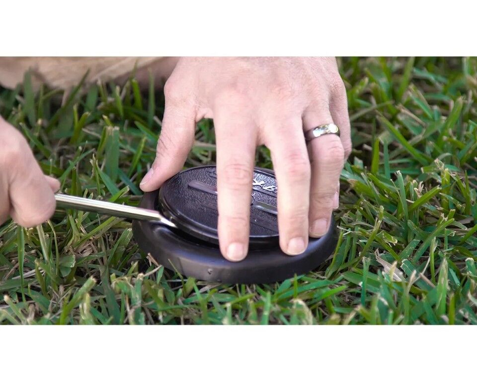 Rain Bird Maxi-Paw 3-In Pop-Up 20°-360° Pattern Blue Nozzle #8 Impact Rotor Sprinkler, 45-Ft