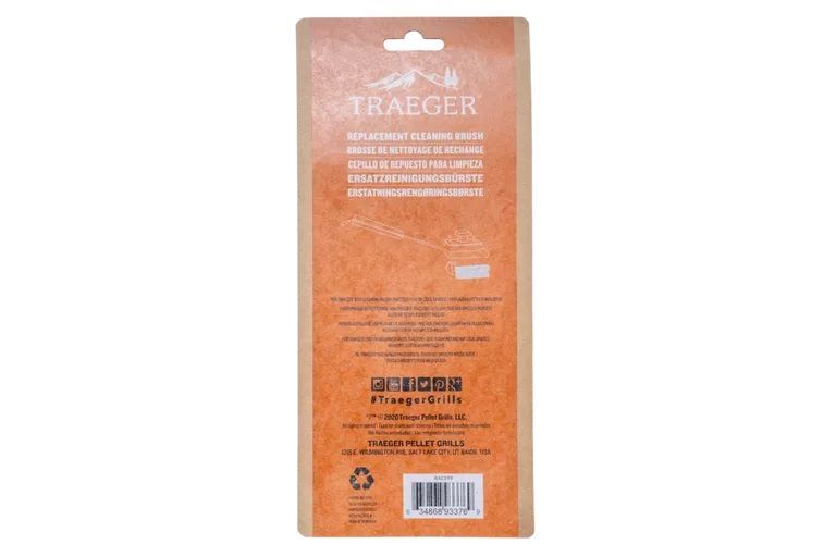 Traeger Replacement BBQ Cleaning Brush Head, 2-Pk
