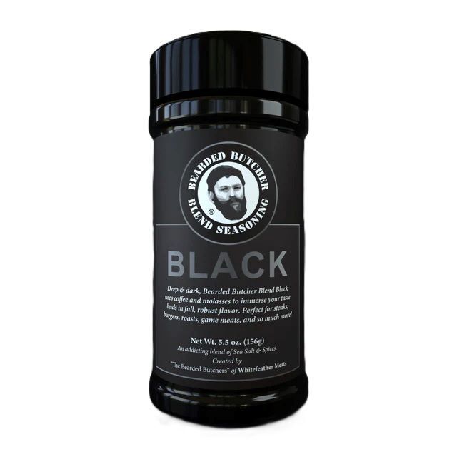 The Bearded Butchers Black Blend Shaker, 5.5-Oz