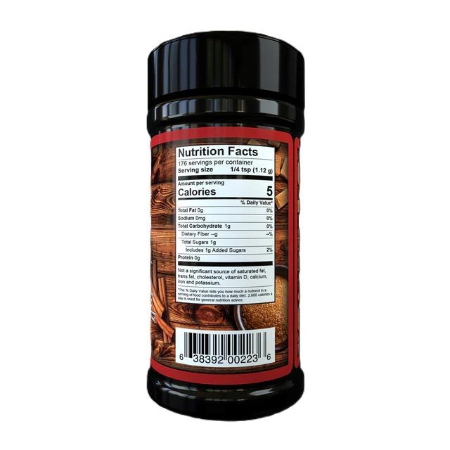 The Bearded Butchers Cinnamon Swirl Blend Shaker, 7-Oz