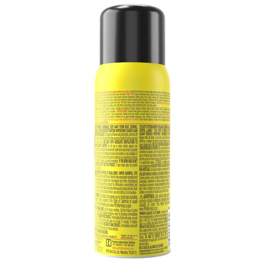 Goof Off Pro Strength Remover Aerosol, 12-Oz