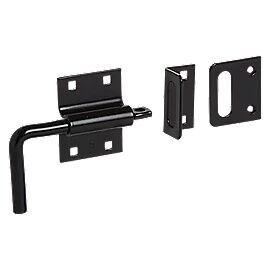 National Hardware Black Slide Bolt