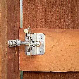 National Hardware Zinc Plated Automatic Gate Latch