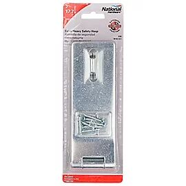 National Hardware Zinc Plated Safety Hasp,
7-In
