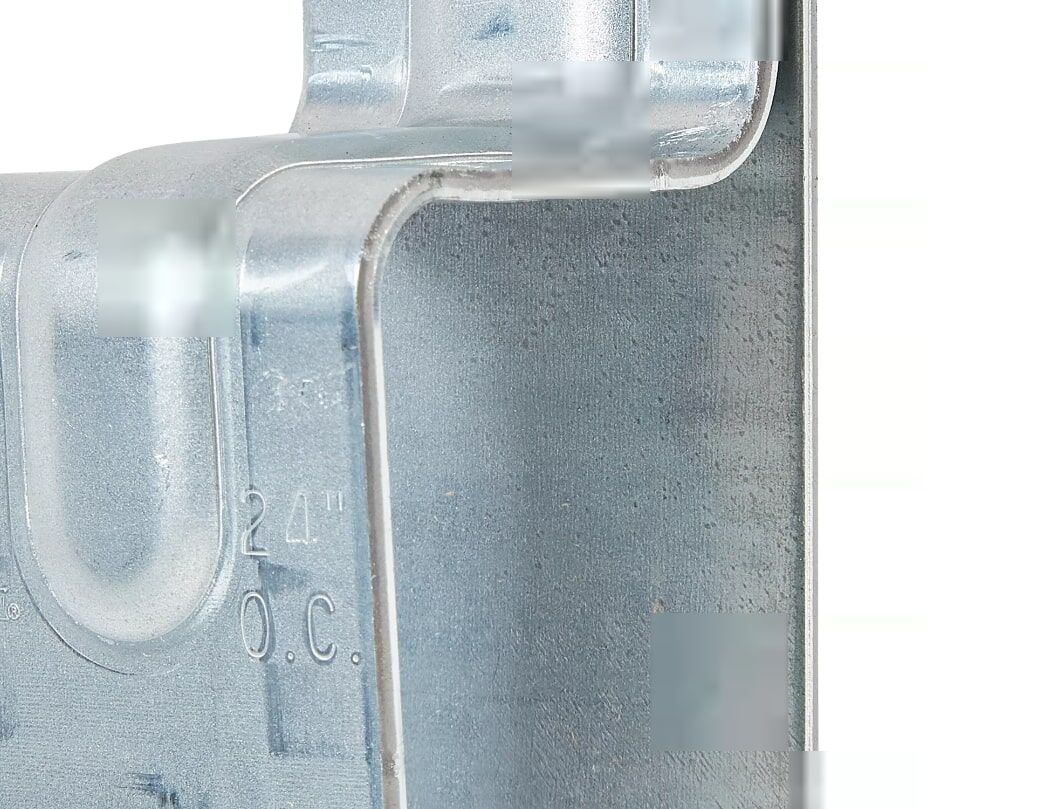 National Hardware Single Box Rail Bracket Galvanized