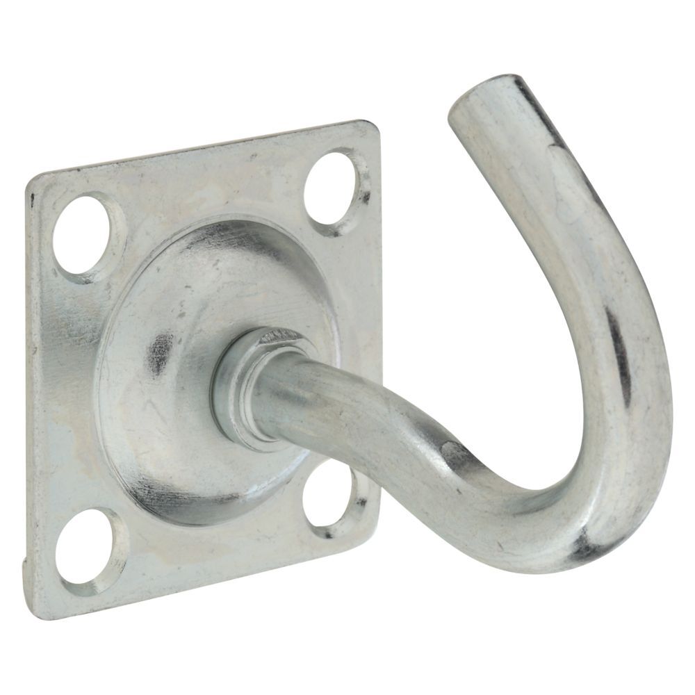 National Hardware Zinc Plated Clothesline Hook, 5/16-In