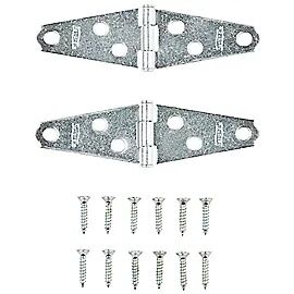 National Hardware Zinc Plated Light Strap Hinge, 2-In